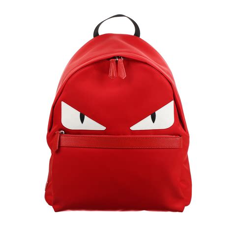 fendi red backpack|fendi red bag.